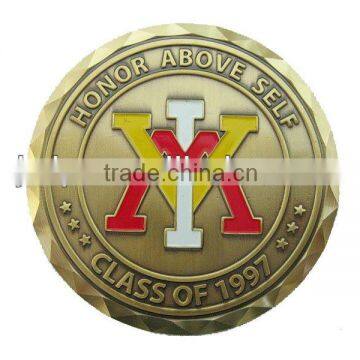 Laciness edge souvenir coin commemorative coin