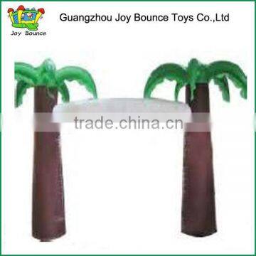 Palm tree inflatable welcome arch for party