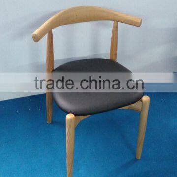 solid wood dining chair, elbow chair modern nordic design hans chair replica