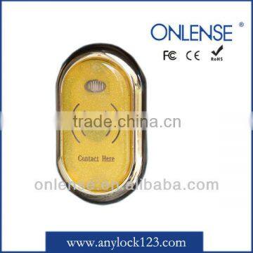 small sauna lock with waterproof silicone Bracelet Card