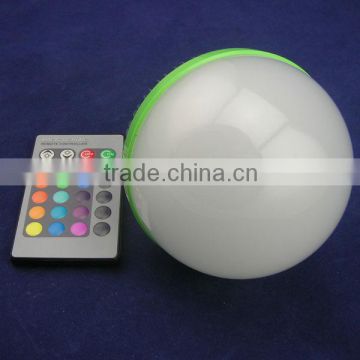 ir control 9w rgb led bulb