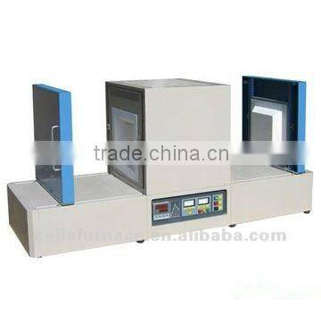 Doule door high temperature muffle metal smelting furnace