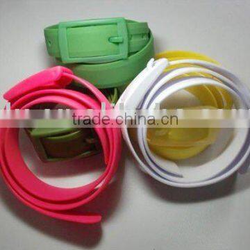 Fashion new silicone belt