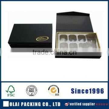 custom printed 8 chocolate box wholesale