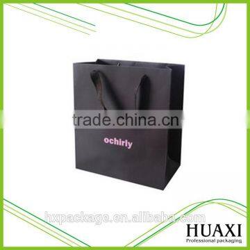 Customized Shopping Paper Bag and paper shopping bag for clothing company