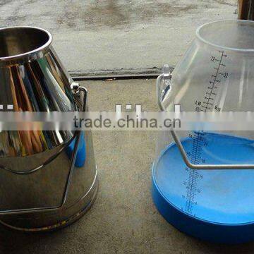 stainless steel /plastic Milk Bucket