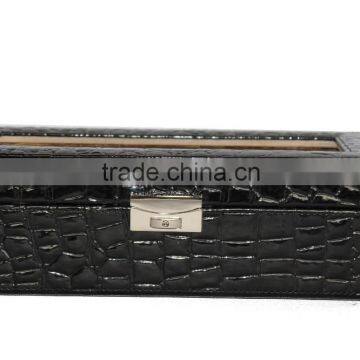 Customized Faux Leather Watch Box/Plastic Watch Case for 5 Watches photo-2