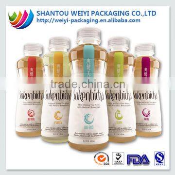 food packaging film roll on bottle sleeve shrink label