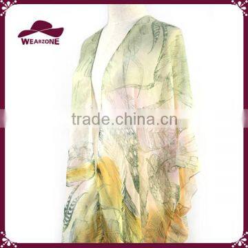 100% viscose silk scarf fashion summer voile scarf wraps shawl