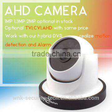 Vitevision AHD indoor cctv dome camera with IR LED used in video surveillance system