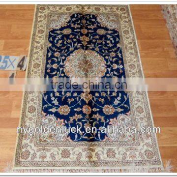 Oriental Spun Silk Hand Made Carpet