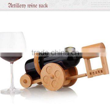 latest design artillery wine bottle holder,wine rack,wine carriage