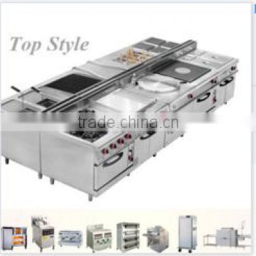 Good price Customize stainless steel fast food hotel kitchen equipment