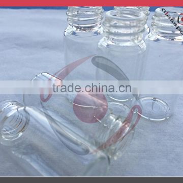 Clear tube bottle, sample vials, glass bottles for sample testing with plastic cap                        
                                                Quality Choice