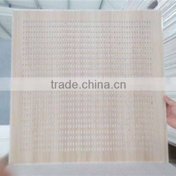 suspended perforated acoustic gypsum ceiling with China price