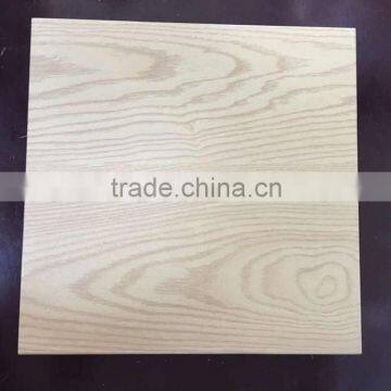 300 * 300MM Wood Grain Aluminum Suspended Ceiling Home Decoration Ceiling Panel Anti-corrosion Clip In Ceiling