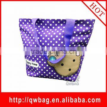 cheap price 420D oxford little hand bag shopping bags for girl