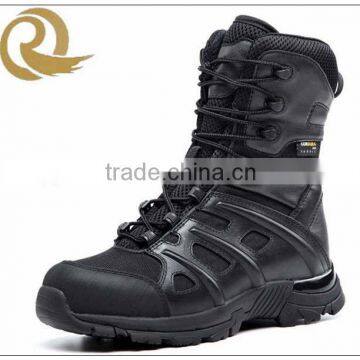 Genuine Leather Military Dms Combat Boots With Side Zipper photo-3