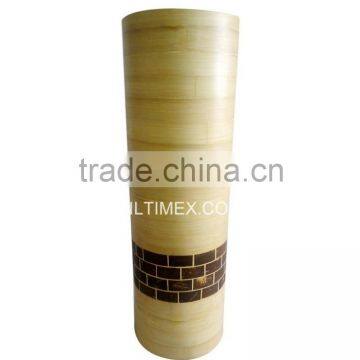 Vietnam spun bamboo and coconut vase, 100% natural material