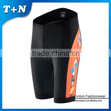 2015 new lycra fabric sublimation cycling shorts