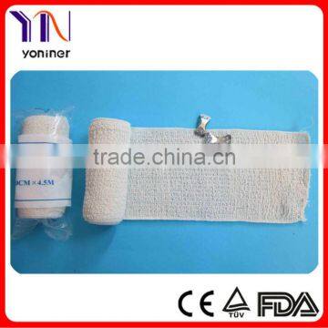 Cotton Elastic Crepe Bandage Manufacturer CE FDA