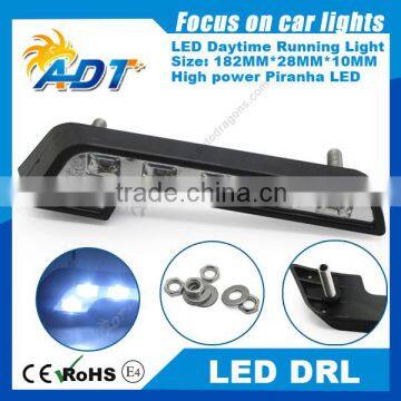 Car Daytime Running Light 6 LED DRL Daylight Kit Super White Head Lamp