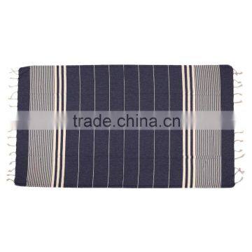 Hot Sale Super Soft Cotton Beach Towel Strip Cotton Beach Towel Yarn Dyed Beach Towel photo-2