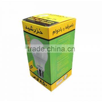 coated cardboard paper packing boxes for LED lights