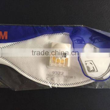 3M 9322 respirator mask ,3M dust mask 9322 , FFP2 mask , disposable face mask ,dust face mask 9322