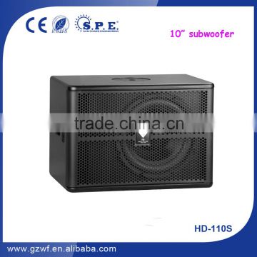 SPE Audio China Subwoofers Plywood Professional Audio Speaker HD-110S