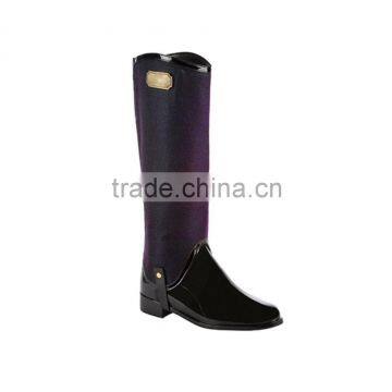 BLACK Comfort Handmade Woman KNEE BOOTS 2016 Leather Long Boots for Ladies photo-4