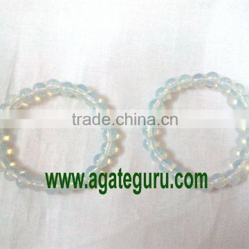 Opalite Stone Btacelet 8mm bracelet : India Chakra Bracelet wholesaler