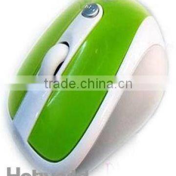 bluetooth wireless optical mouse green for desktop/laptop