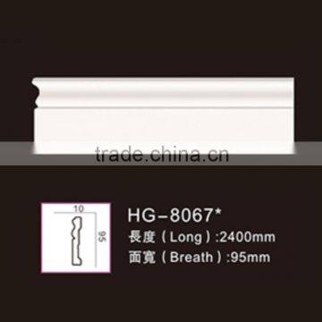 HG8067 polyurethane pu foam moulding for interior decoration