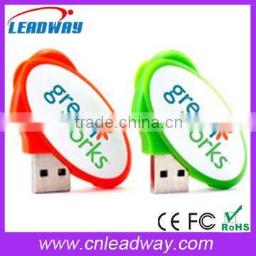 Novelty products for import oval shape usb stick 8gb 16gb pendrive with epoxy logo