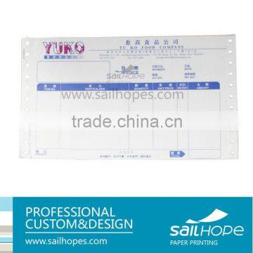 custom purchase invoice paper design