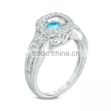 925 Silver Rings for Women With Dancing Stone photo-2