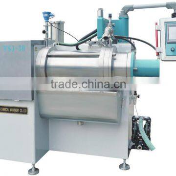 Plastic solvent ink bead mill