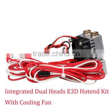 Integrated Dual Heads E3D Hotend Kit