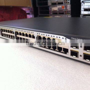 Cisco switches catalyst WS-C3750V2-48TS-S Gigabit switch Ethernet 10/100 PoE port small medium businesss