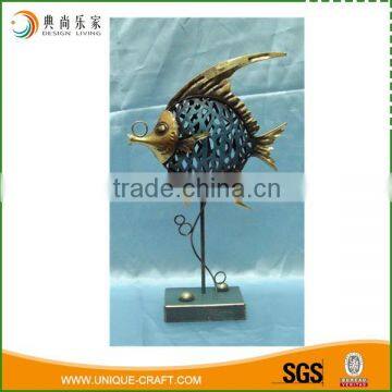 New Product Modern Style Antique Fish Decorative Owl Metal Home Decoration Pieces Supplier's Choice