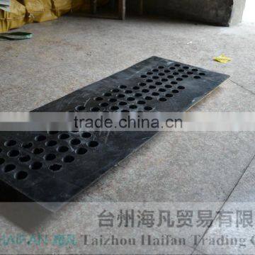 1000*380*50mm High Quality Hot Sell Rubber Speed Hump for Crossing/heavy Strength Rubber Speed Hump Used on Road for Safety photo-6