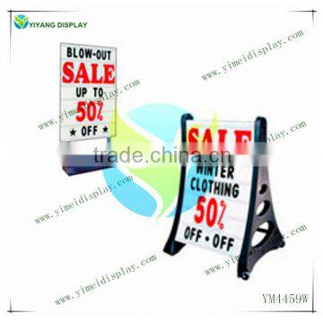 deluxe flexible message board sidewalk sign YM4459W