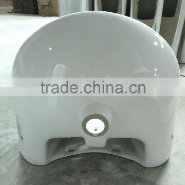 Bathroom Sanitary Ware Ceramic Wash Basin With Pedestal Single Hole Wash Basin Cheap Bathroom Basin P001 photo-6