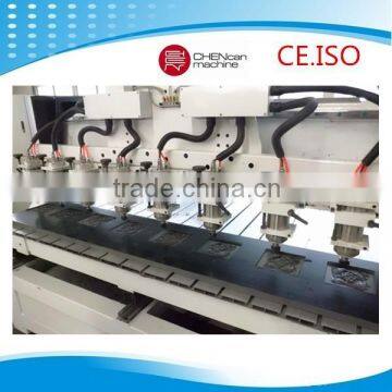 Nc Studio Control 4Axis CNC Router Wood Engraving/Carving Machine Wood working Machinery wity Multi-rotary