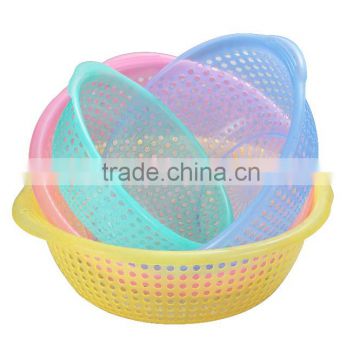 Hot Sell Factory Supply Stackable plastic colander fruit colander