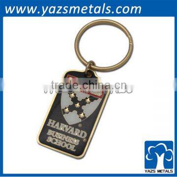 Promotional metal keychain