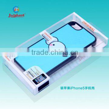clear plastic transparent packaging foldable box