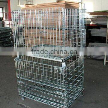 Stackable Metal Storage Boxes /containers/wire Containers For Sale