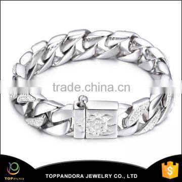 Stainless Steel Tennis Bracelet Silver Stainless Steel Bracelet                        
                                                Quality Choice